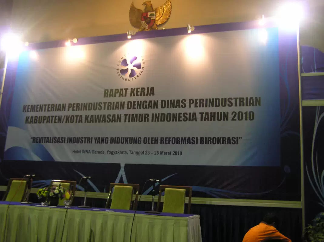 BACKDROP RAKER KEMENTERIAN - Project Gallery Image