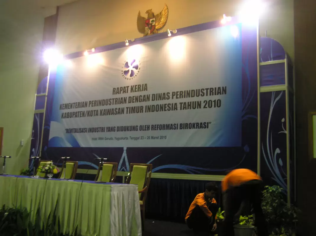 BACKDROP RAKER KEMENTERIAN - Project Gallery Image