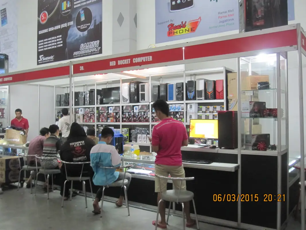 SPECIAL SYSTEM BOOTH DI MBC - Project Gallery Image