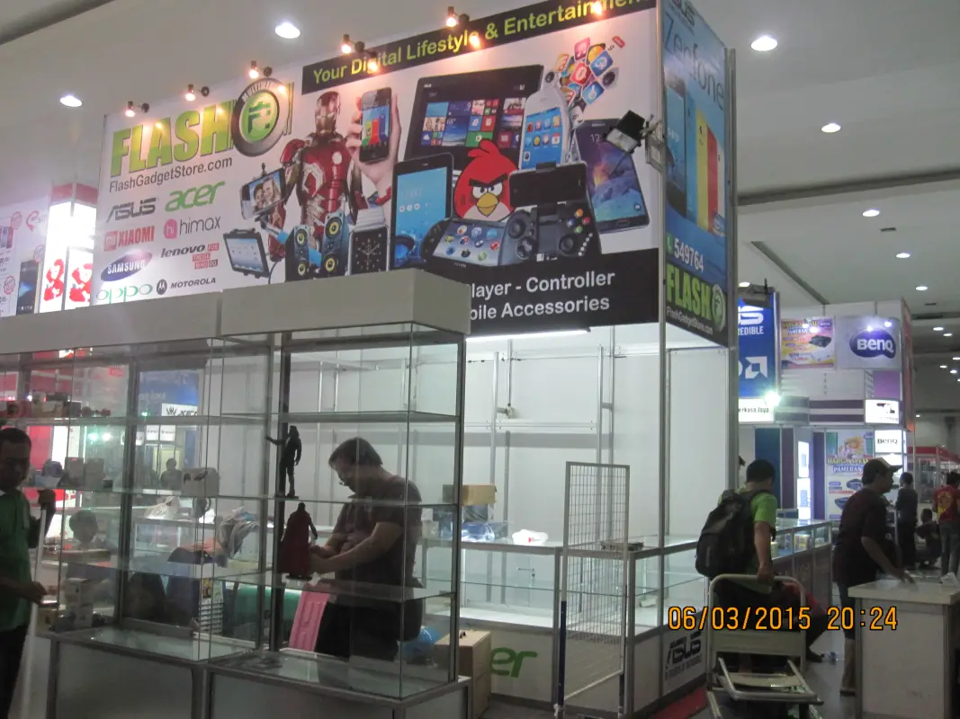SPECIAL SYSTEM BOOTH DI MBC - Project Gallery Image