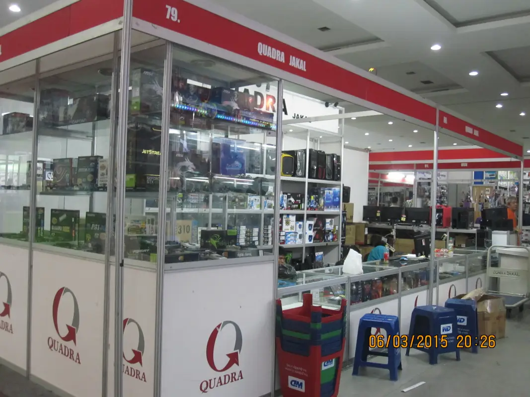 SPECIAL SYSTEM BOOTH DI MBC - Project Gallery Image