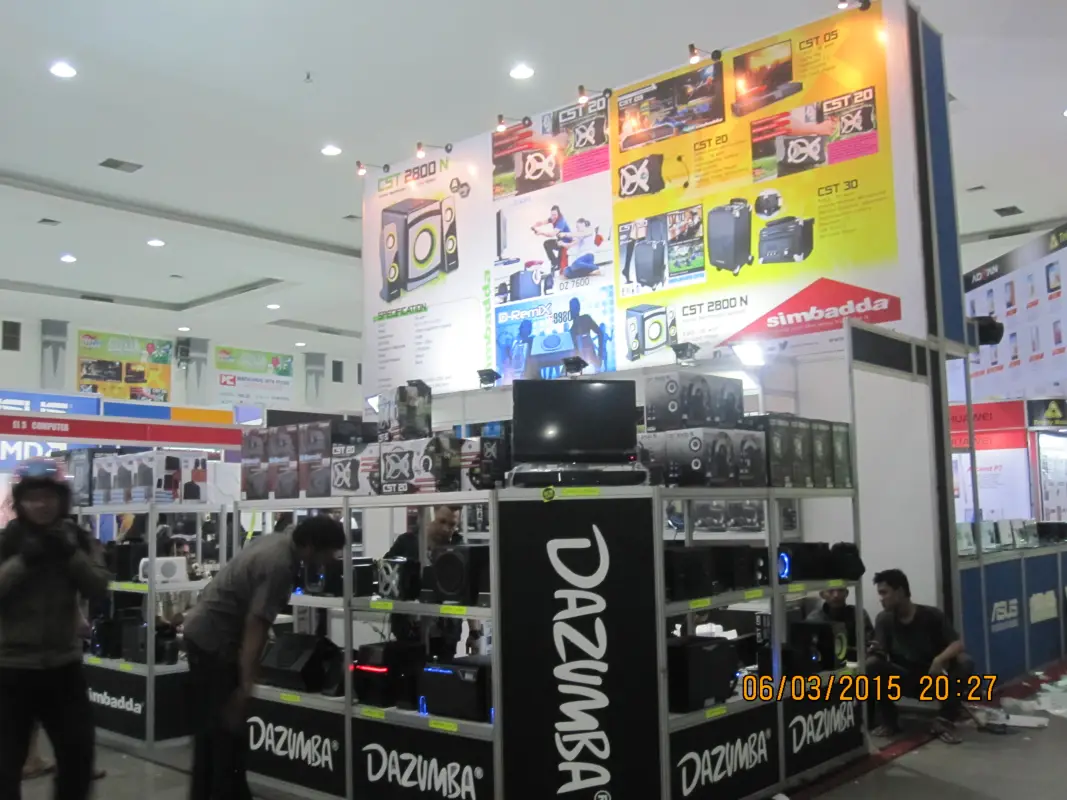 SPECIAL SYSTEM BOOTH DI MBC - Project Gallery Image