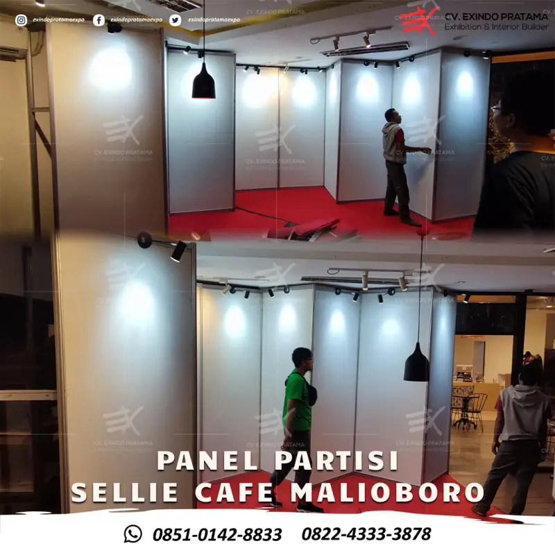 PANEL PARTISI SALLIE CAFE MALIOBORO - Project Gallery Image