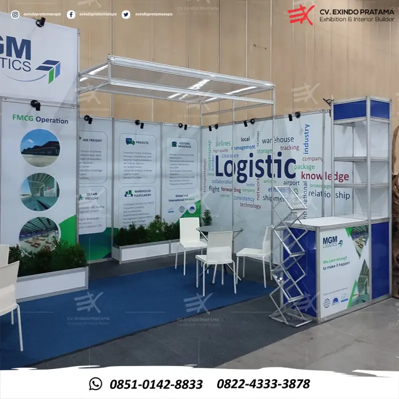 BOOTH MGM LOGISTIK JEC - Project Gallery Image