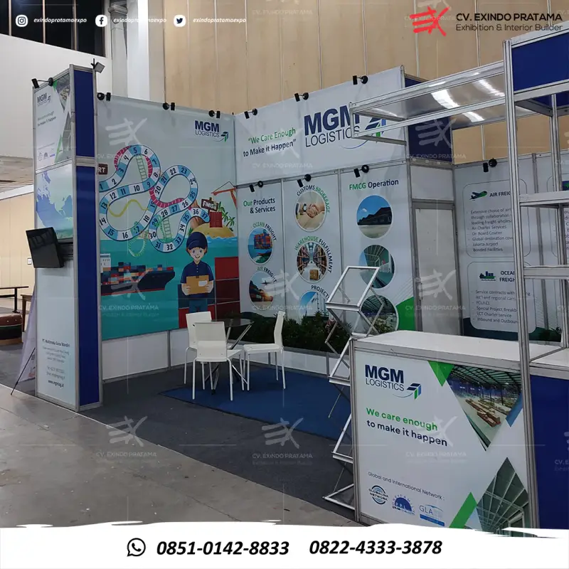 BOOTH MGM LOGISTIK JEC - Project Gallery Image
