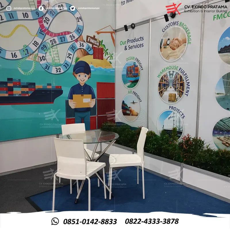 BOOTH MGM LOGISTIK JEC - Project Gallery Image