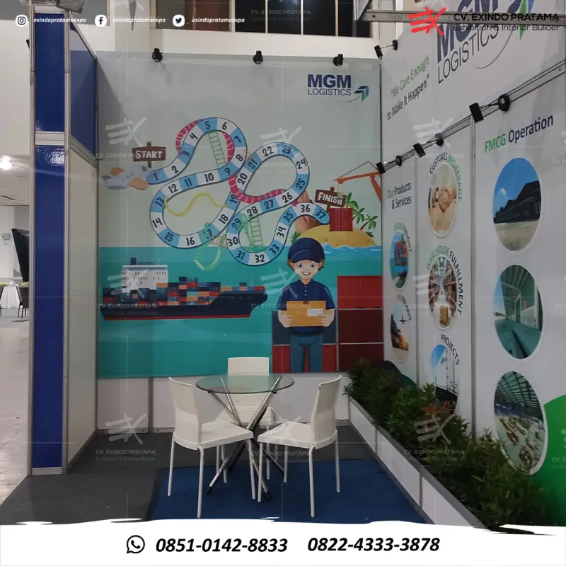 BOOTH MGM LOGISTIK JEC - Project Gallery Image
