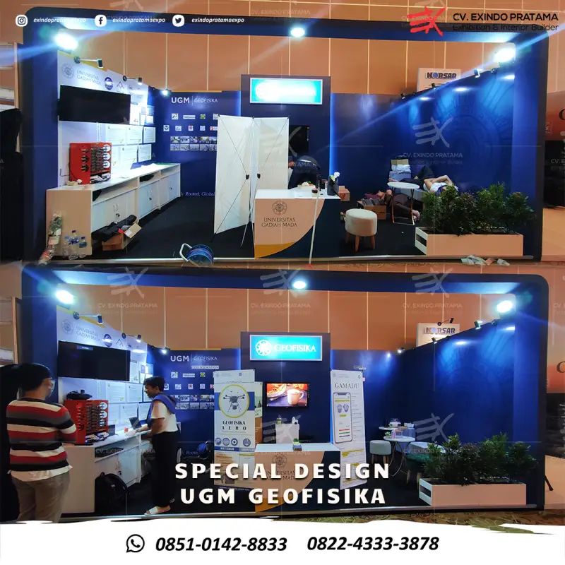 BOOTH UGM GEOFISIKA - Project Gallery Image