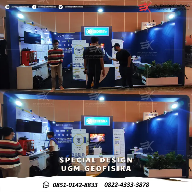 BOOTH UGM GEOFISIKA - Project Gallery Image