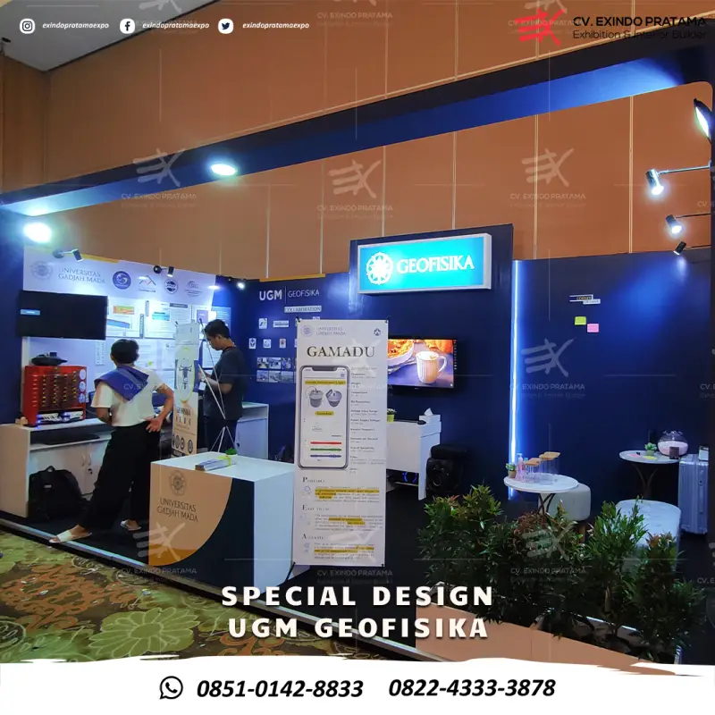 BOOTH UGM GEOFISIKA - Project Gallery Image