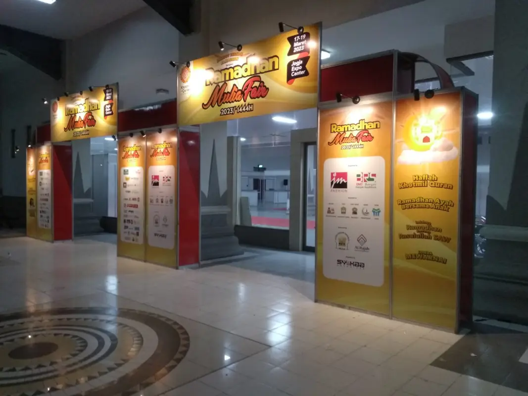 SYAKAA JEC PHOTO BOOTH BACKDROP DAN WELCOME GATE - Project Gallery Image