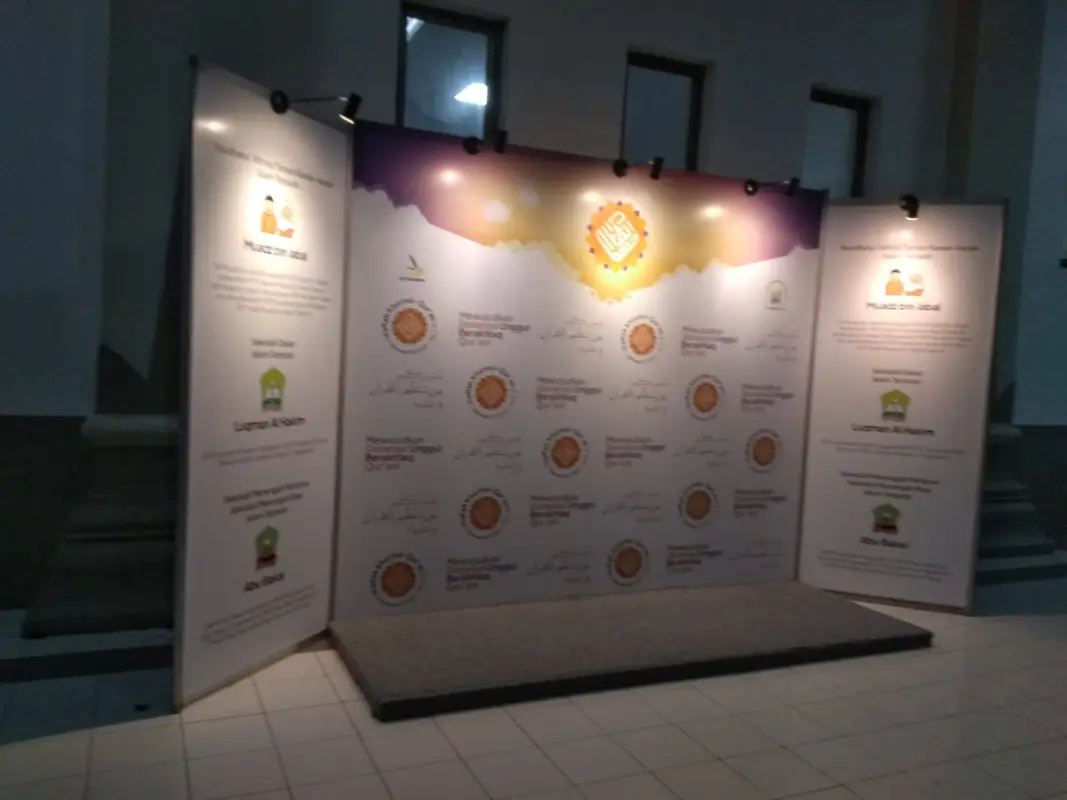 SYAKAA JEC PHOTO BOOTH BACKDROP DAN WELCOME GATE - Project Gallery Image