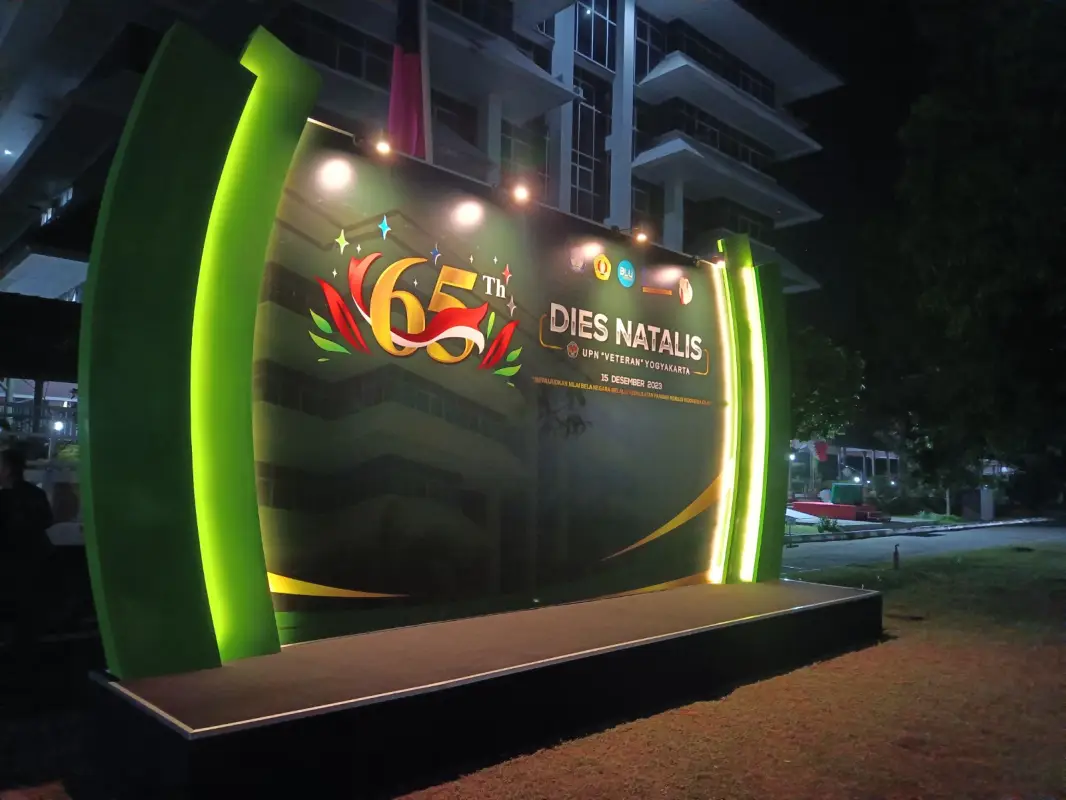 BACKDROP DIES NATALIS UPN  - Project Gallery Image