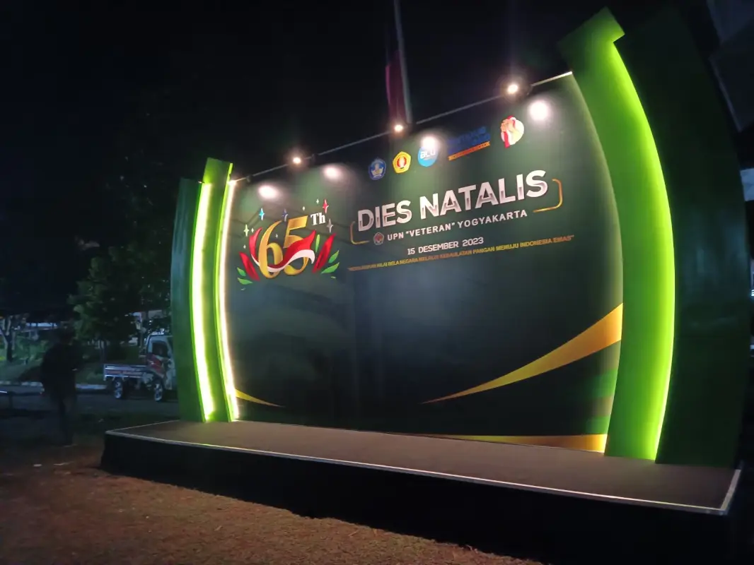 BACKDROP DIES NATALIS UPN  - Project Gallery Image