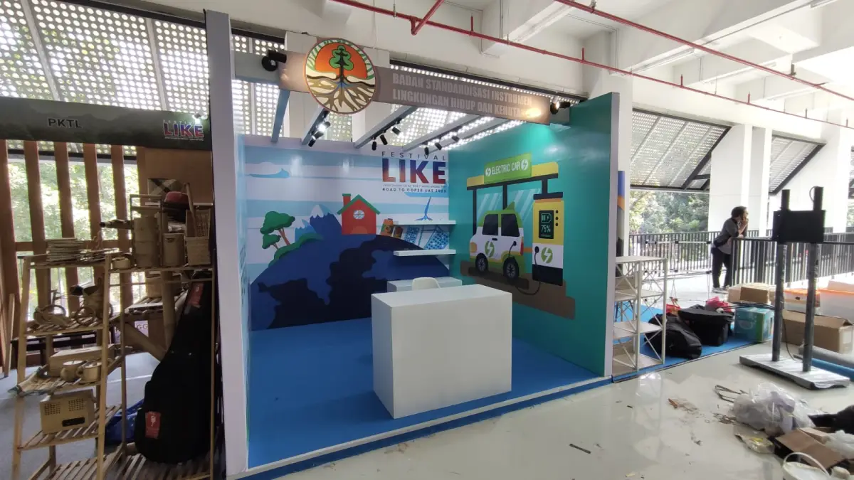 BOOTH KEMENTRIAN LINGKUNGAN HIDUP DAN KEHUTANAN - Project Gallery Image