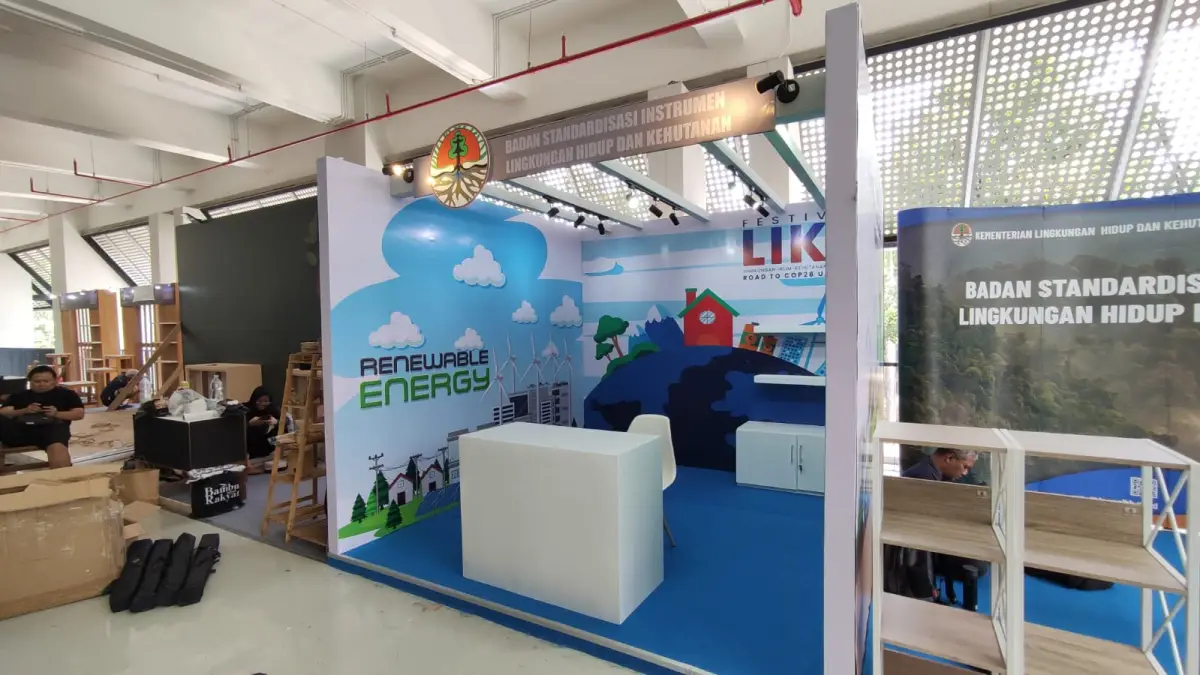 BOOTH KEMENTRIAN LINGKUNGAN HIDUP DAN KEHUTANAN - Project Gallery Image