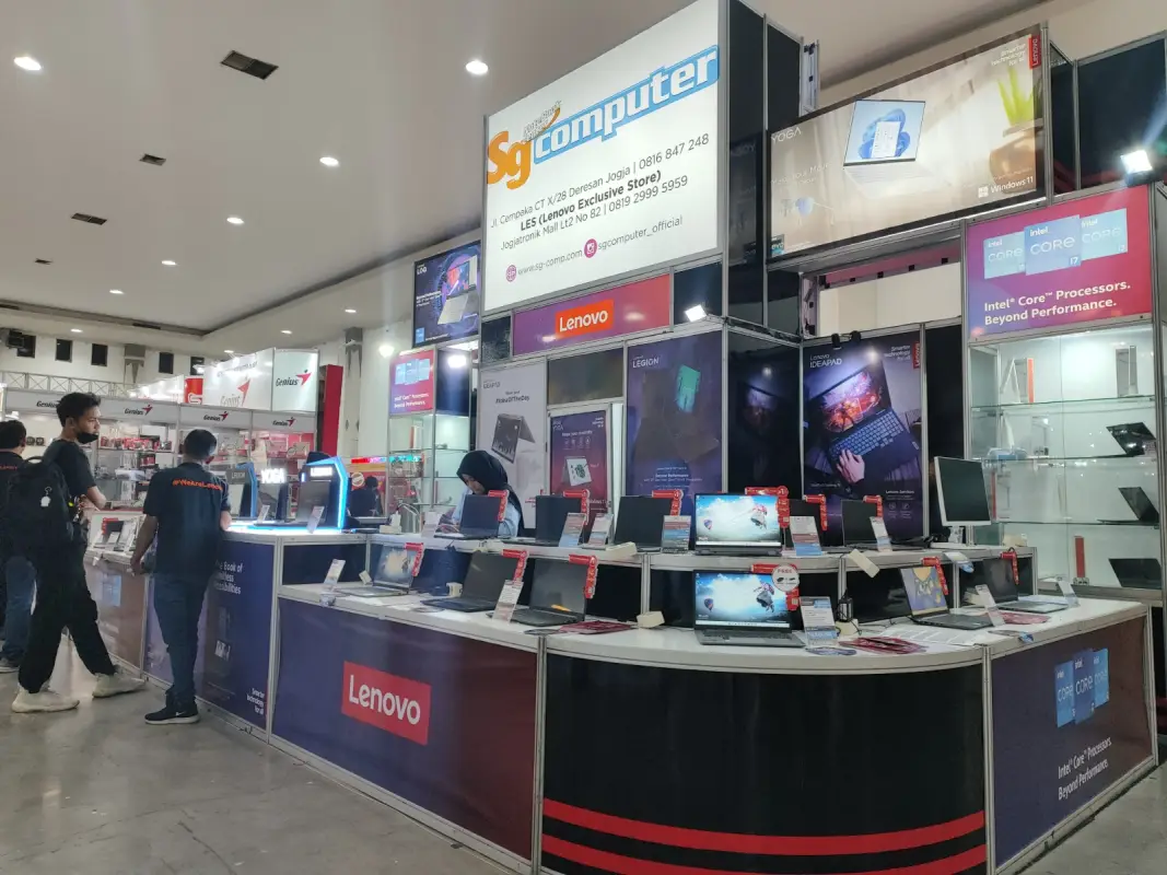 BOOTH SG COMPUTER - Project Gallery Image