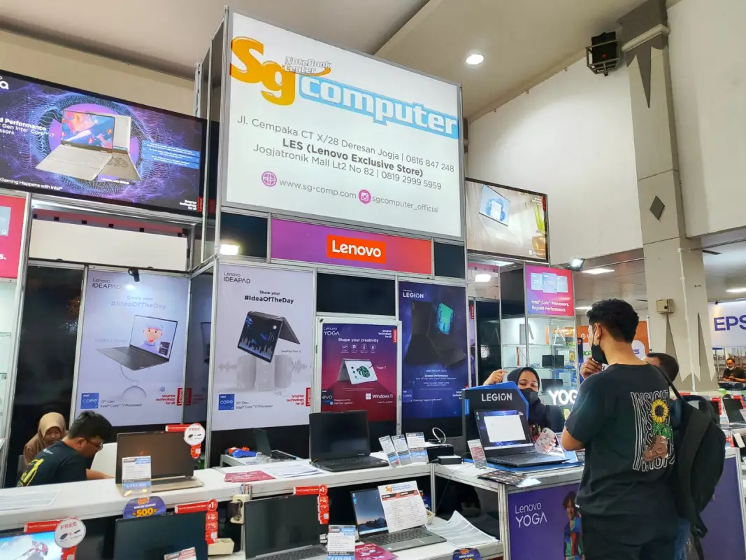 BOOTH SG COMPUTER - Project Gallery Image