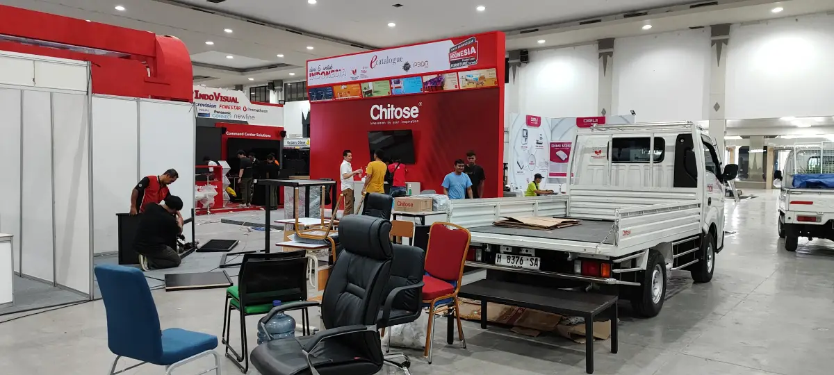 BOOTH CHITOSE JEC - Project Gallery Image