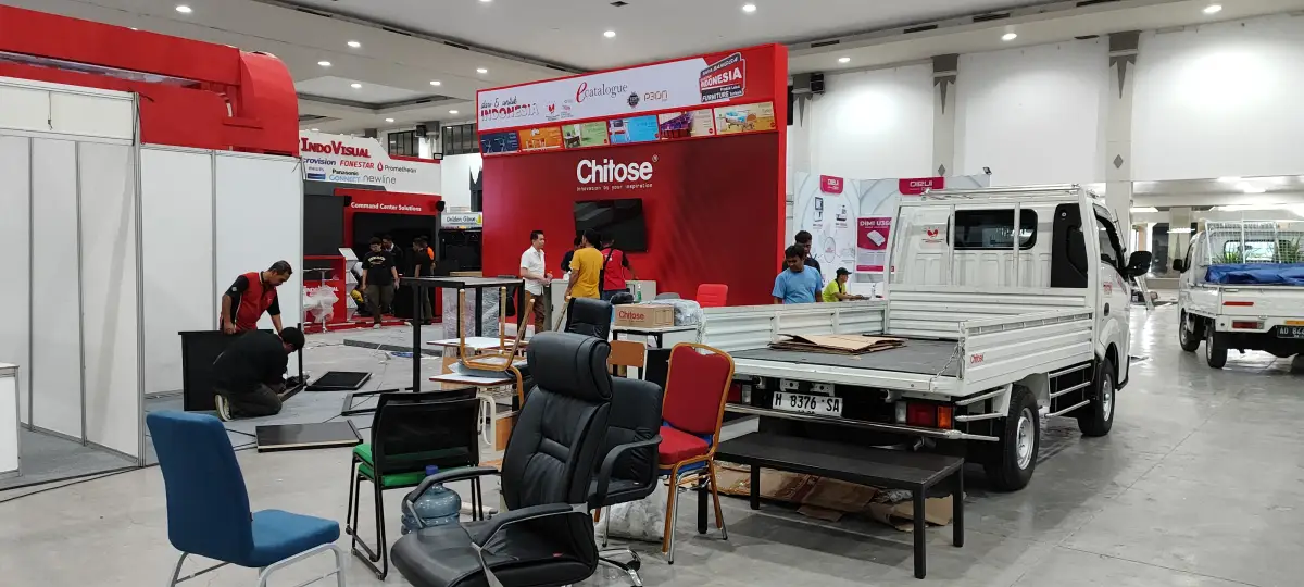 BOOTH CHITOSE JEC - Project Gallery Image