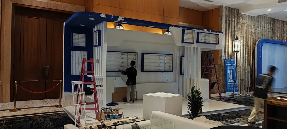 BOOTH KARYA HISANI MANDIRI HOTEL TENTREM - Project Gallery Image
