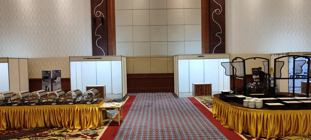 BOOTH PERHIMPUNAN RADIOGRAFER HOTEL SAHID - Project Gallery Image