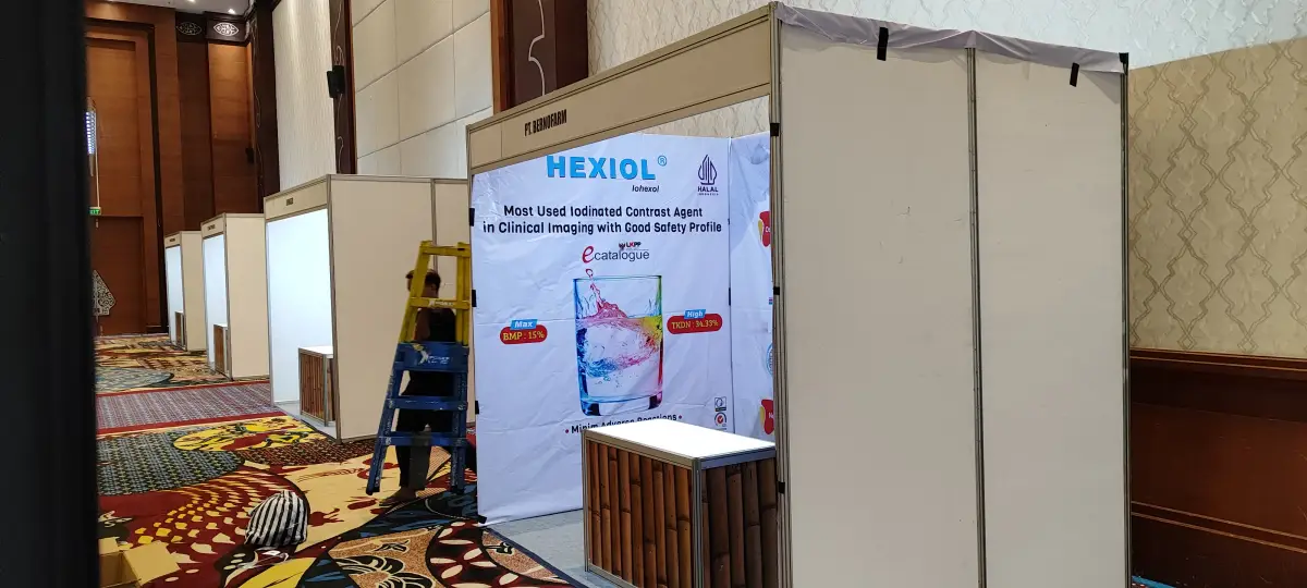 BOOTH PERHIMPUNAN RADIOGRAFER HOTEL SAHID - Project Gallery Image