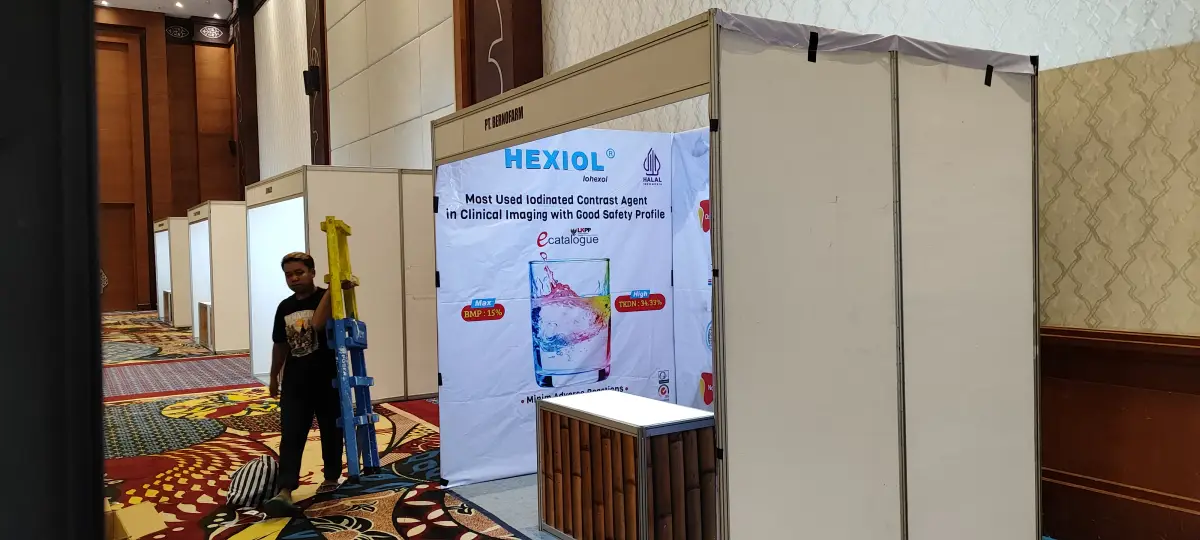 BOOTH PERHIMPUNAN RADIOGRAFER HOTEL SAHID - Project Gallery Image