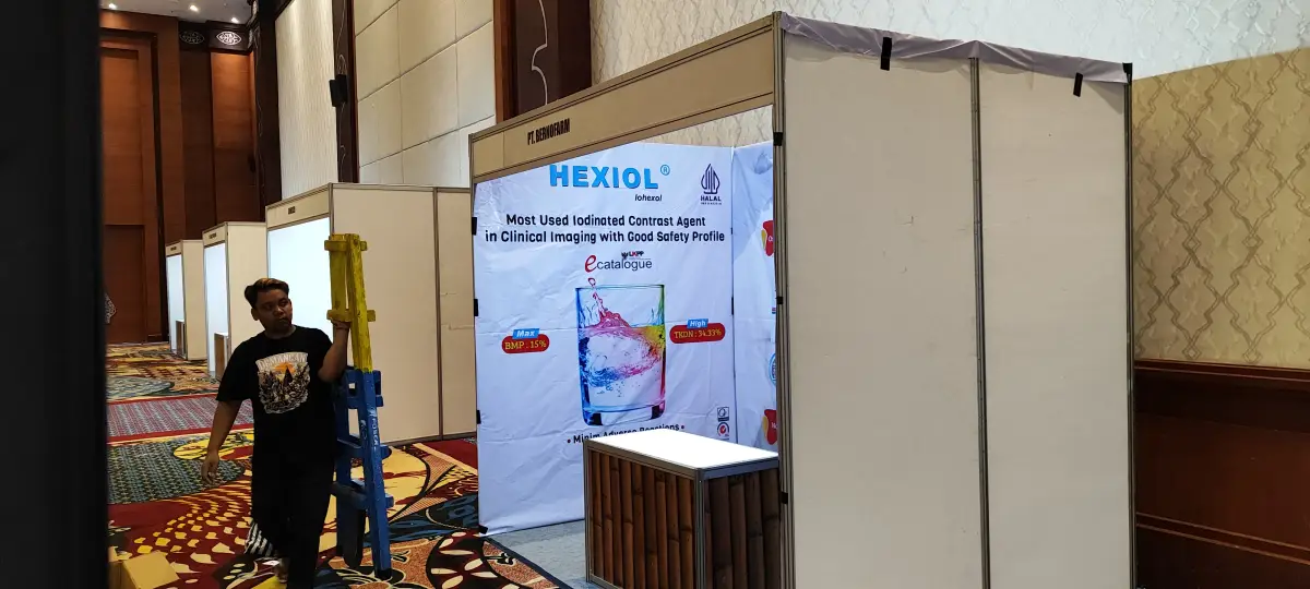 BOOTH PERHIMPUNAN RADIOGRAFER HOTEL SAHID - Project Gallery Image