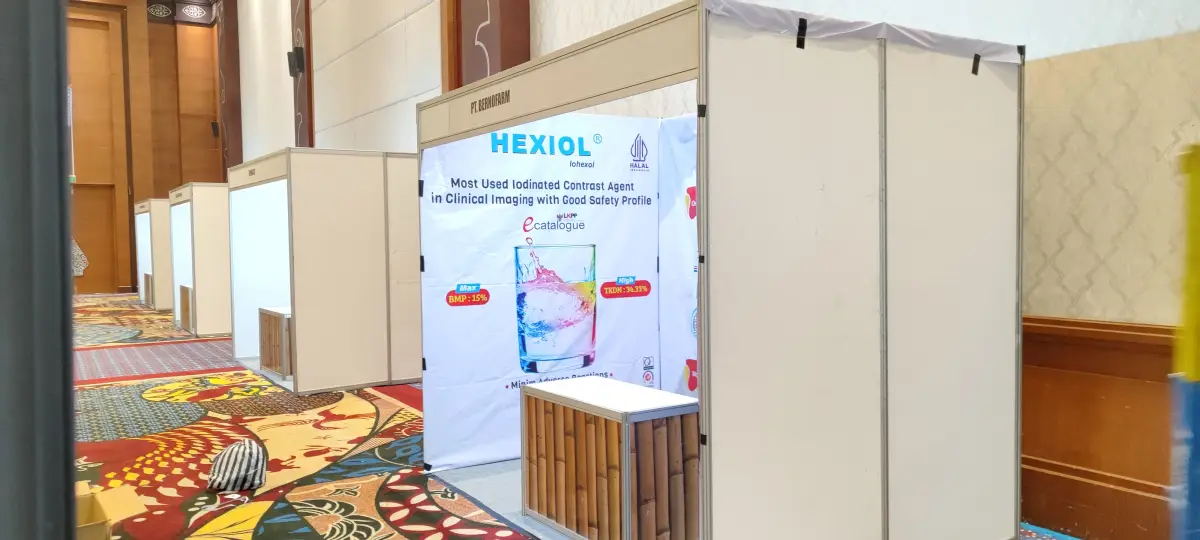 BOOTH PERHIMPUNAN RADIOGRAFER HOTEL SAHID - Project Gallery Image