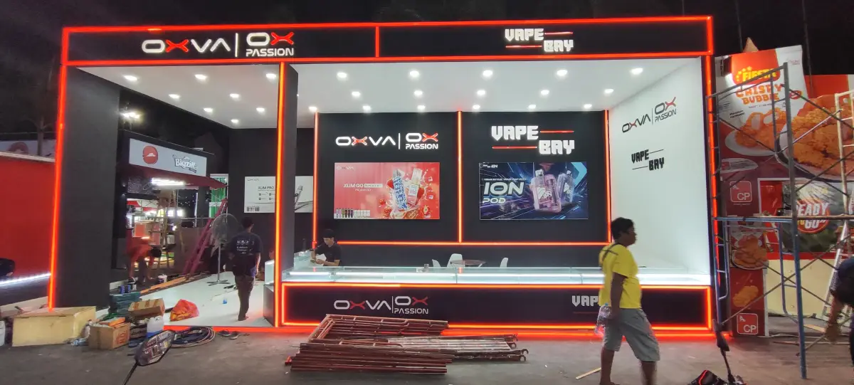 BOOTH OXVA VAPE BAY (PRJ SURABAYA) - Project Gallery Image