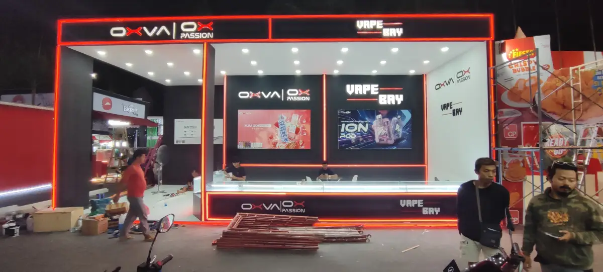 BOOTH OXVA VAPE BAY (PRJ SURABAYA) - Project Gallery Image