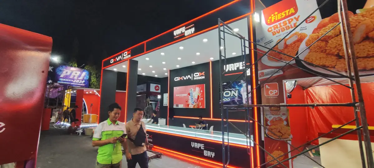 BOOTH OXVA VAPE BAY (PRJ SURABAYA) - Project Gallery Image