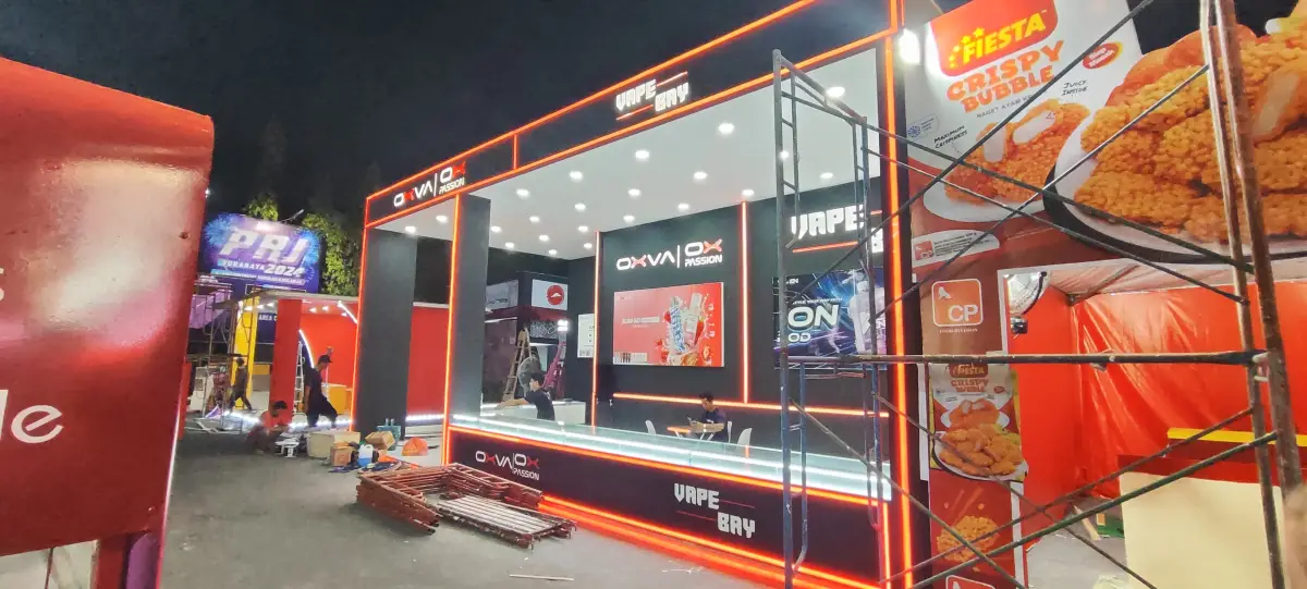 BOOTH OXVA VAPE BAY (PRJ SURABAYA) - Project Gallery Image