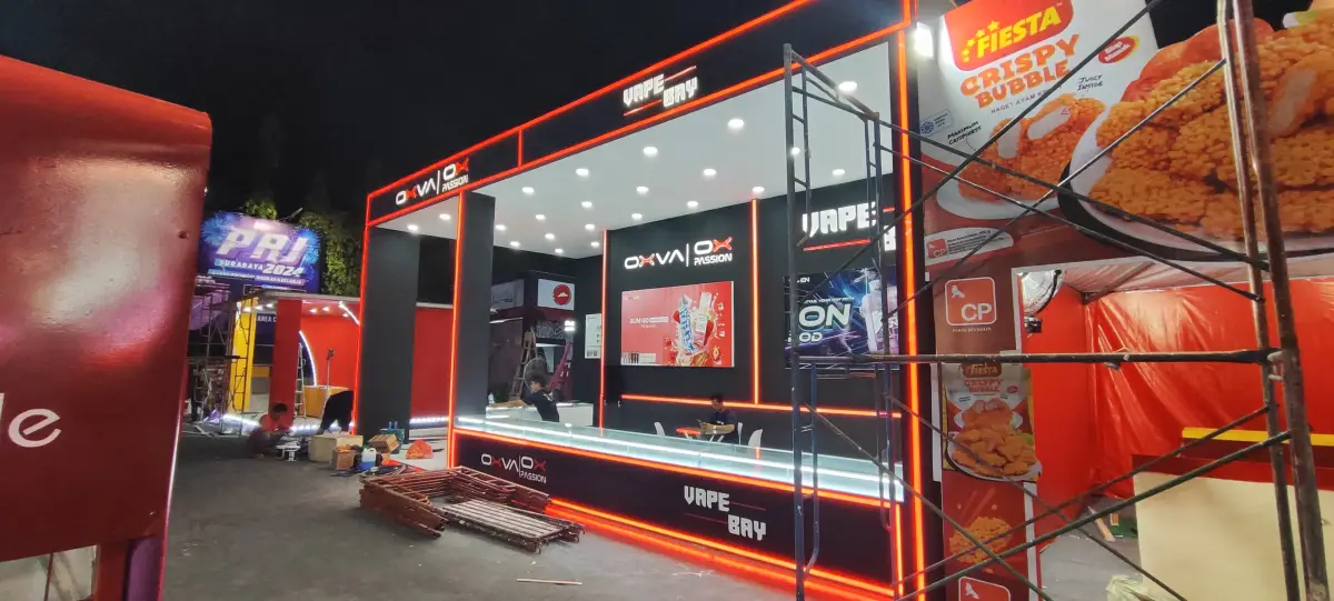 BOOTH OXVA VAPE BAY (PRJ SURABAYA) - Project Gallery Image