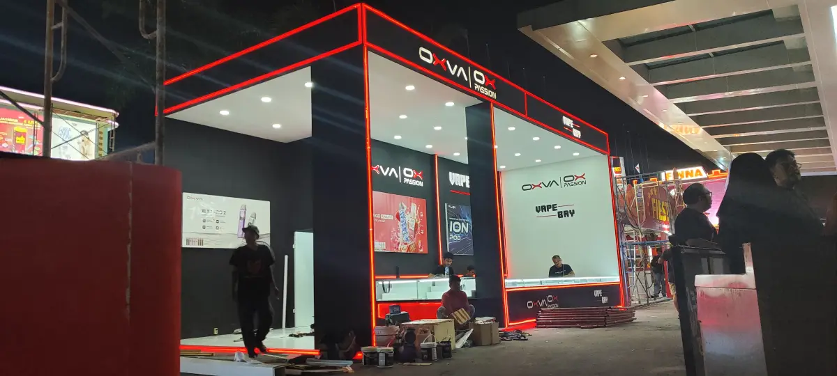 BOOTH OXVA VAPE BAY (PRJ SURABAYA) - Project Gallery Image