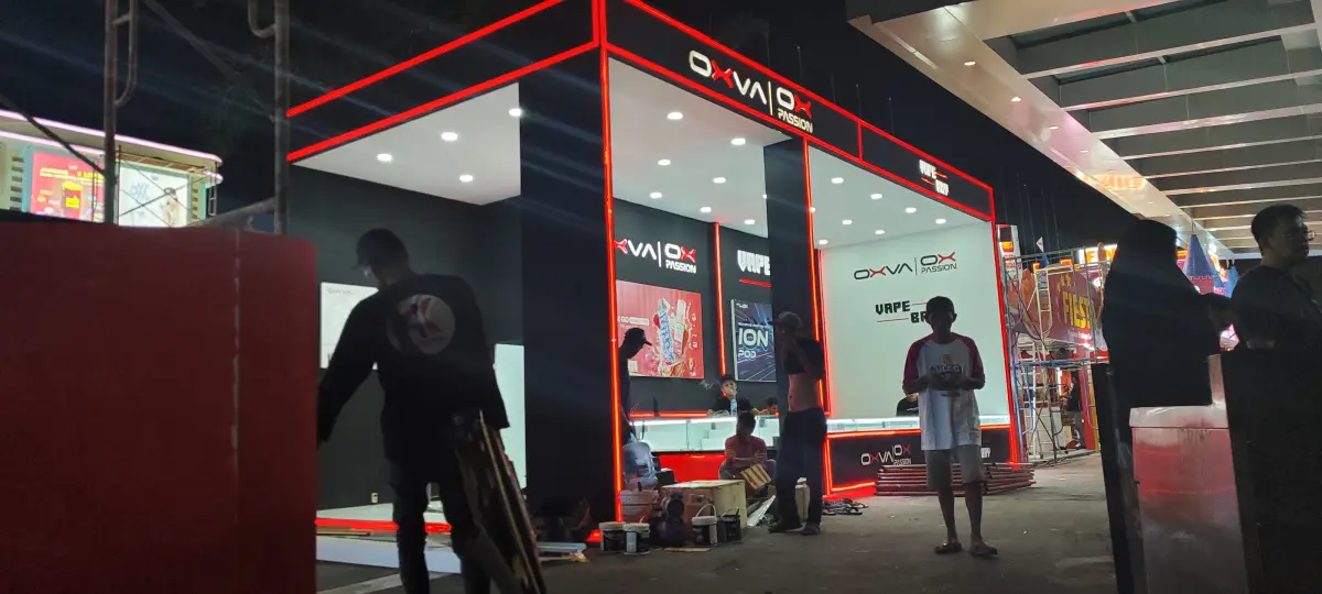BOOTH OXVA VAPE BAY (PRJ SURABAYA) - Project Gallery Image