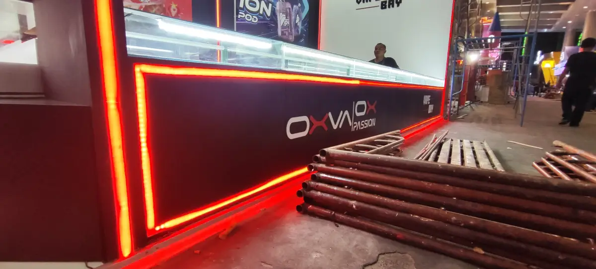 BOOTH OXVA VAPE BAY (PRJ SURABAYA) - Project Gallery Image