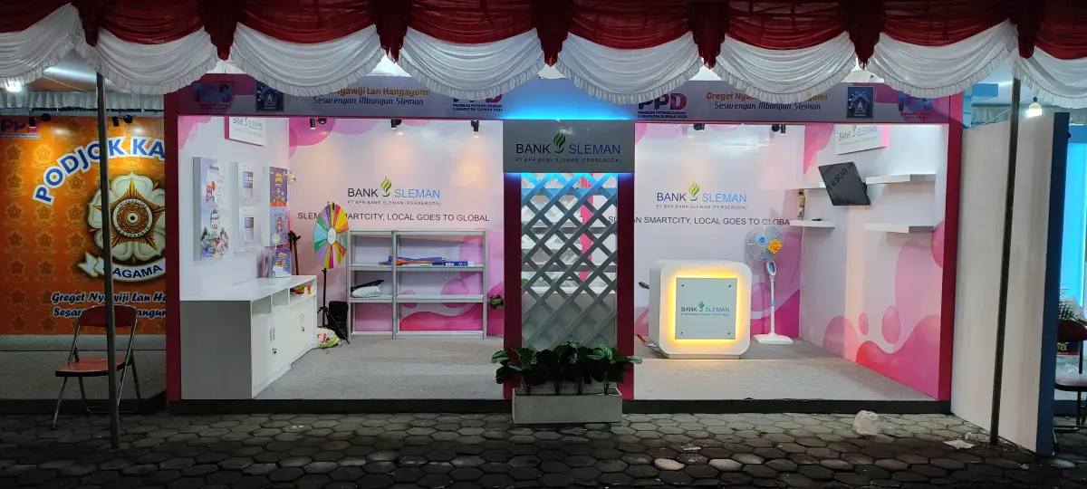 BOOTH BANK SLEMAN (LAPANGAN DENGGUNG) - Project Gallery Image