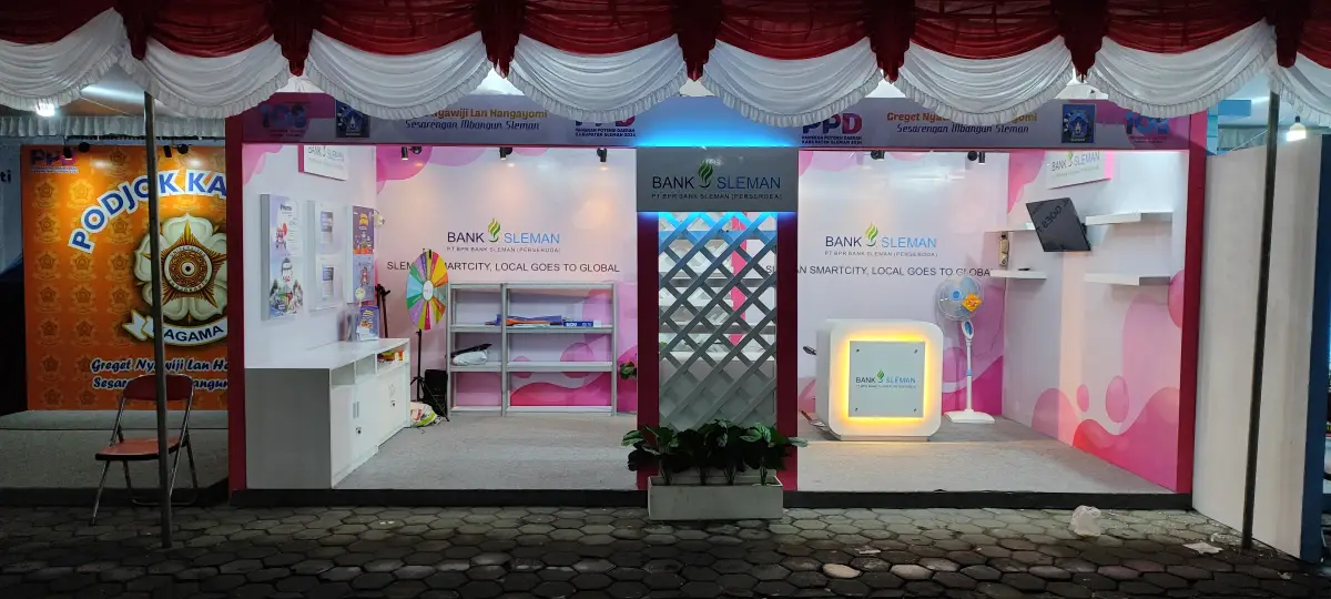 BOOTH BANK SLEMAN (LAPANGAN DENGGUNG) - Project Gallery Image
