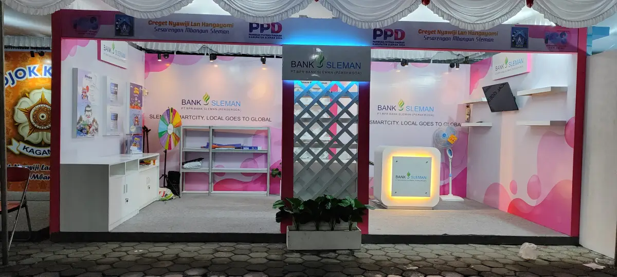 BOOTH BANK SLEMAN (LAPANGAN DENGGUNG) - Project Gallery Image