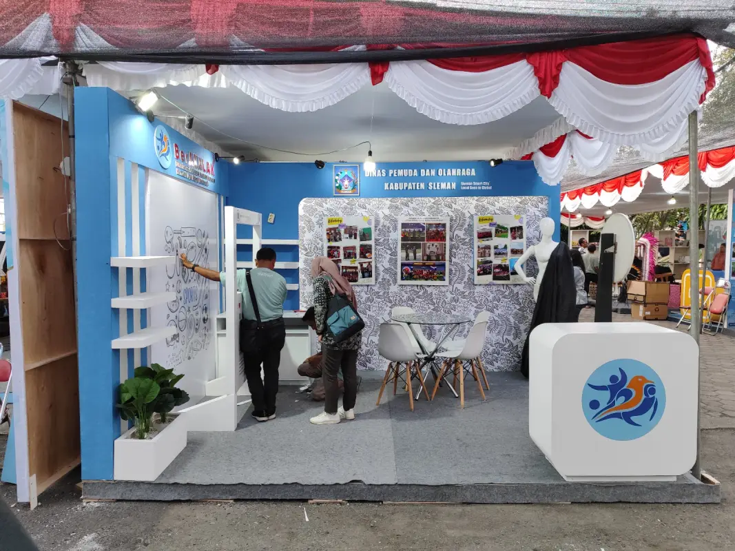 BOOTH DINAS OLAHRAGA SLEMAN  - Project Gallery Image