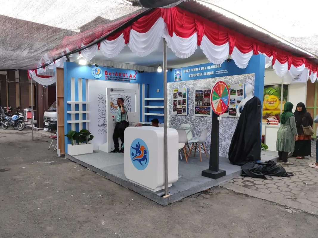 BOOTH DINAS OLAHRAGA SLEMAN  - Project Gallery Image