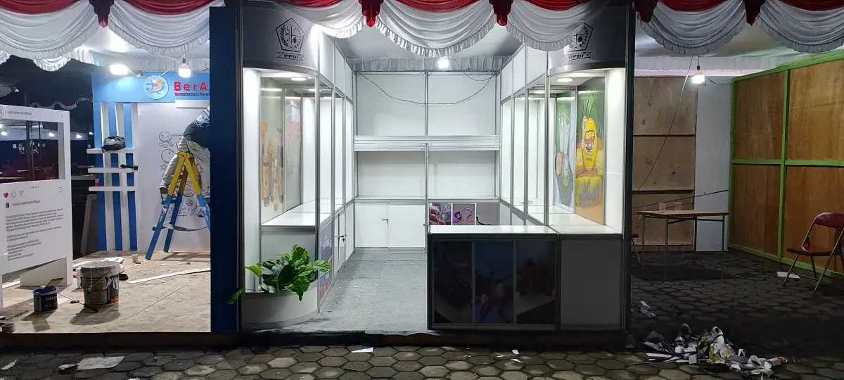 BOOTH PPDI KAB. SLEMAN (LAPANGAN DENGGUNG) - Project Gallery Image