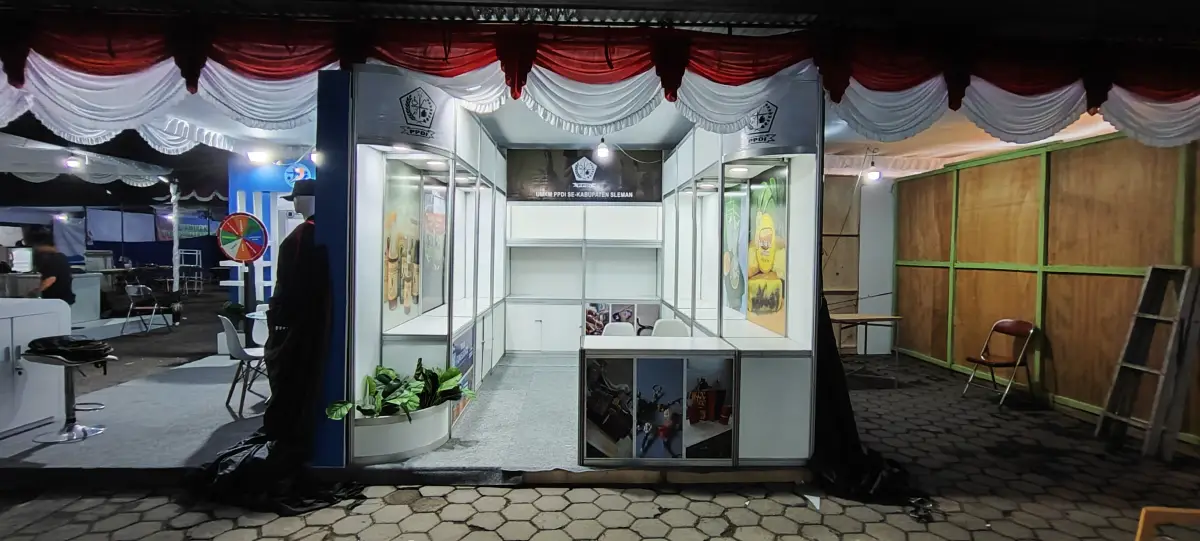BOOTH PPDI KAB. SLEMAN (LAPANGAN DENGGUNG) - Project Gallery Image