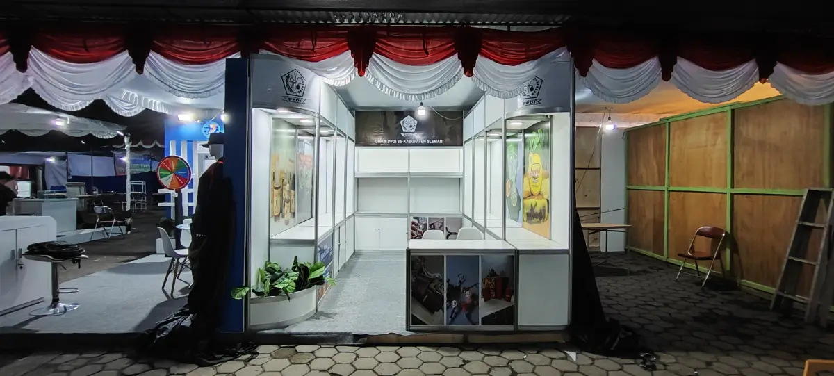BOOTH PPDI KAB. SLEMAN (LAPANGAN DENGGUNG) - Project Gallery Image