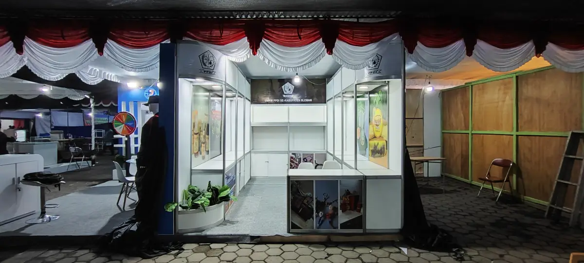 BOOTH PPDI KAB. SLEMAN (LAPANGAN DENGGUNG) - Project Gallery Image