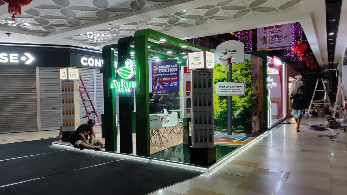BOOTH AVIAN MALL CIPUTRA SEMARANG - Project Gallery Image