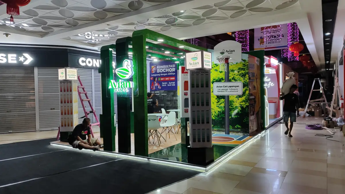 BOOTH AVIAN MALL CIPUTRA SEMARANG - Project Gallery Image