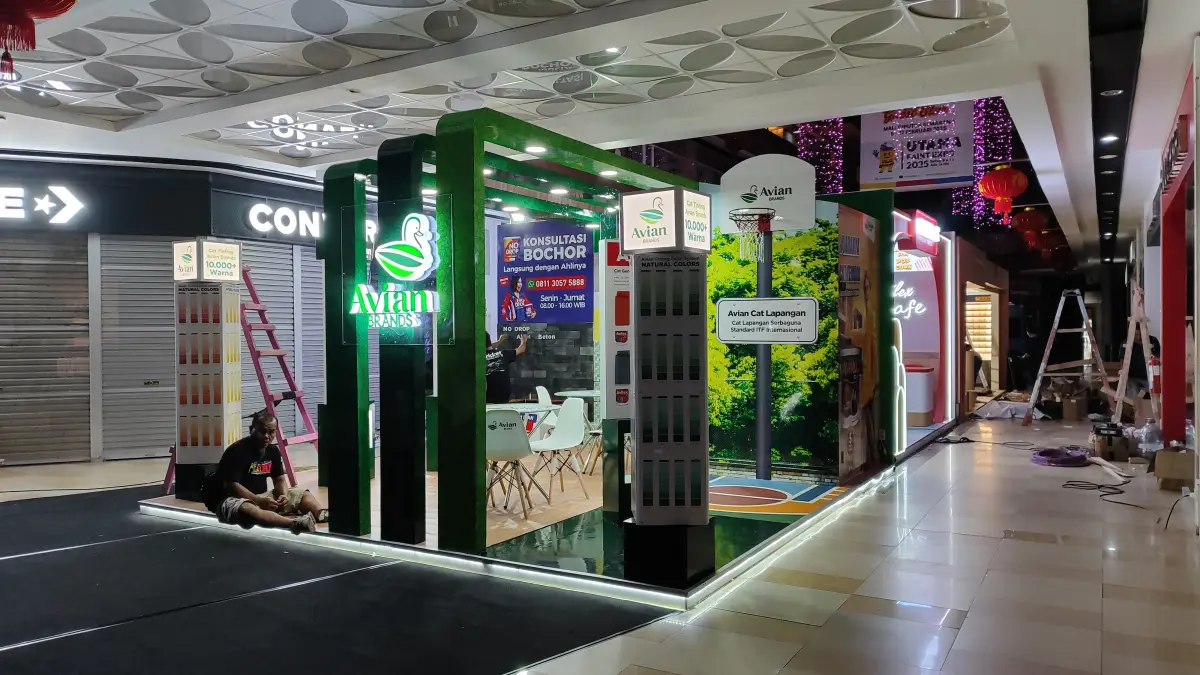 BOOTH AVIAN MALL CIPUTRA SEMARANG - Project Gallery Image
